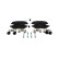 Brake Pad BP1502 Bosch, miniatyr 4