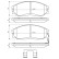 Brake Pad BP2724 Bosch, miniatyr 8