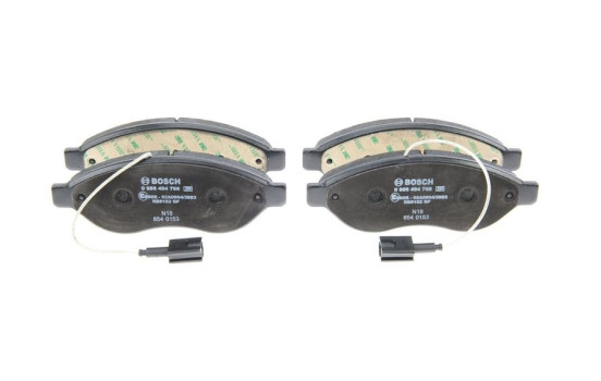 Bromsbelägg BP1972 Bosch