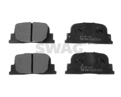 bromsbeläggssats 33106372 Swag