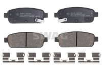 bromsbeläggssats 40916894 Swag