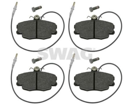 bromsbeläggssats 64916369 Swag