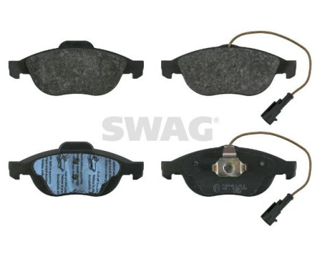 bromsbeläggssats 74916293 Swag