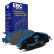 Bromsbeläggssats Bluestuff DP52150NDX EBC, miniatyr 6