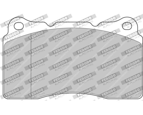 Bromsbeläggssats DS 1.11 FCP1334W Ferodo Racing, bild 6