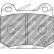 Bromsbeläggssats DS 1.11 FCP1562W Ferodo Racing, miniatyr 6