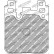 Bromsbeläggssats DS 1.11 FCP4663W Ferodo Racing, miniatyr 6