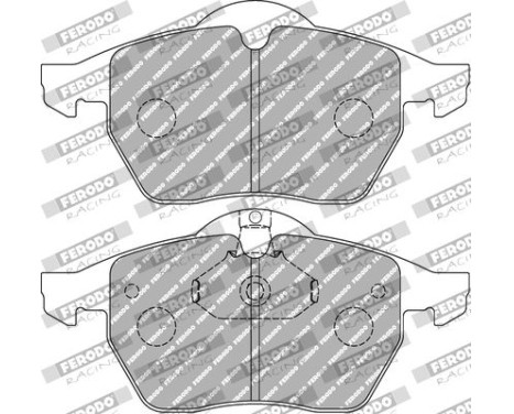 Bromsbeläggssats DS Performance FDS1068 Ferodo Racing, bild 2
