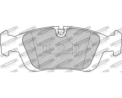 Bromsbeläggssats DS Performance FDS1300 Ferodo Racing, bild 6