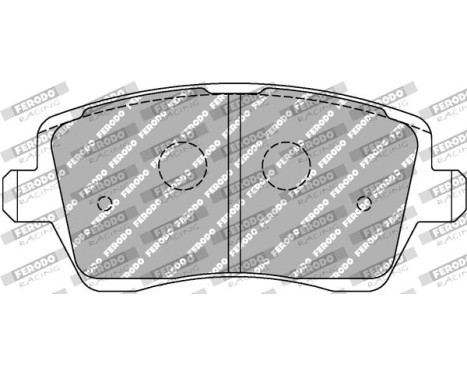 Bromsbeläggssats DS Performance FDS1617 Ferodo Racing, bild 2