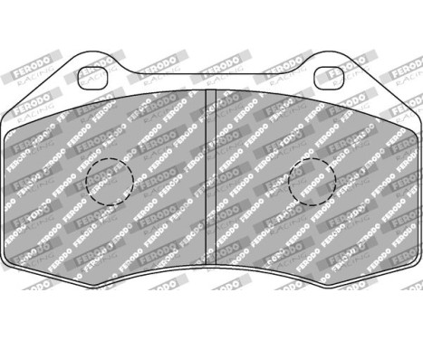 Bromsbeläggssats DS Performance FDS1667 Ferodo Racing, bild 2