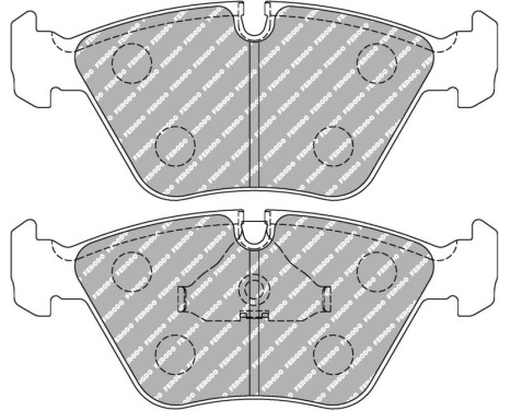 Bromsbeläggssats DS Performance FDS779 Ferodo Racing, bild 5