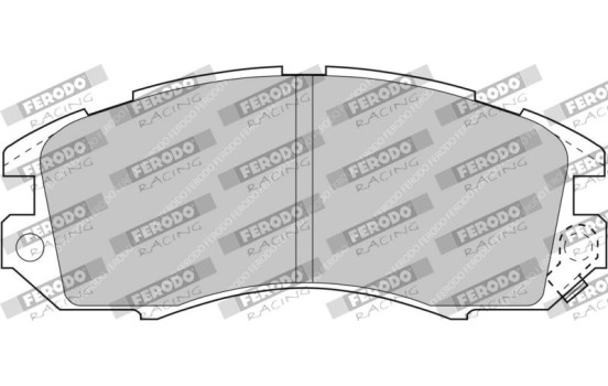 Bromsbeläggssats DS Performance FDS789 Ferodo Racing, bild 6