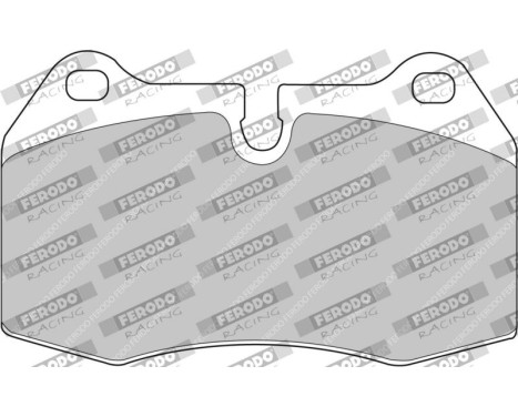 Bromsbeläggssats DS Performance FDS998 Ferodo Racing, bild 6