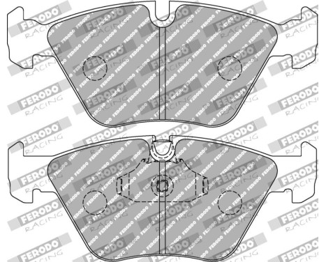 Bromsbeläggssats DS UNO FCP1073Z Ferodo Racing, bild 6