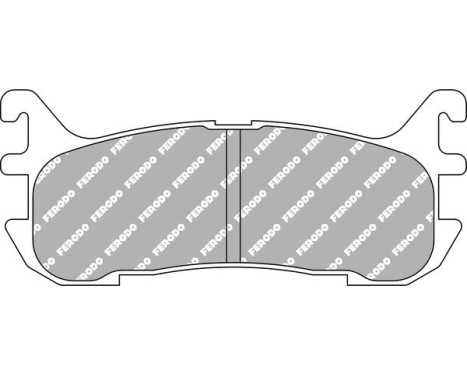 Bromsbeläggssats DS2500 FCP1012H Ferodo Racing, bild 6