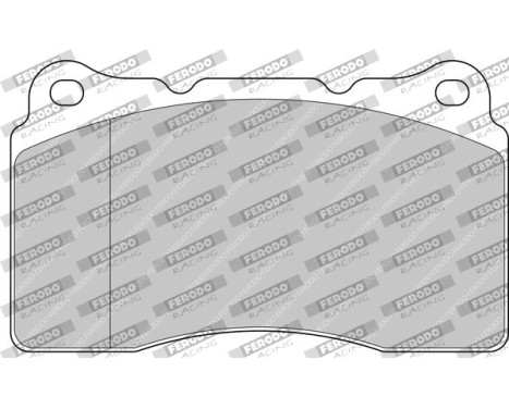 Bromsbeläggssats DS2500 FCP1334H Ferodo Racing, bild 2
