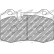 Bromsbeläggssats DS2500 FCP1348H Ferodo Racing, miniatyr 6
