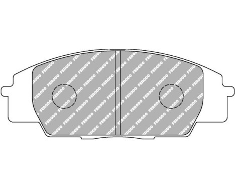 Bromsbeläggssats DS2500 FCP1444H Ferodo Racing, bild 6