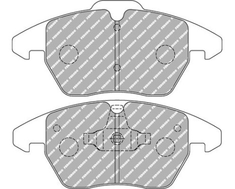 Bromsbeläggssats DS2500 FCP1641H Ferodo Racing, bild 6