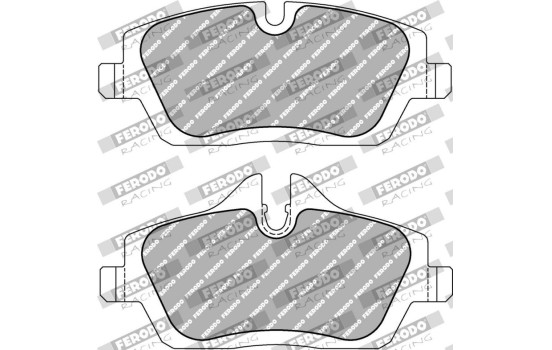 Bromsbeläggssats DS2500 FCP1747H Ferodo Racing, bild 6