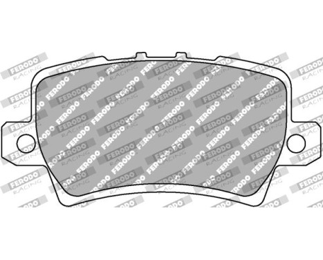 Bromsbeläggssats DS2500 FCP1862H Ferodo Racing, bild 2