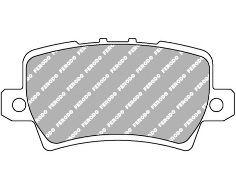 Bromsbeläggssats DS2500 FCP1862H Ferodo Racing, bild 6