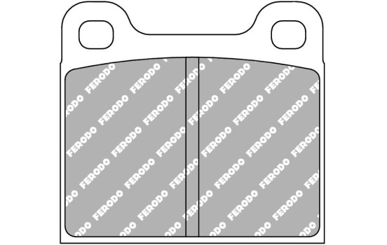 Bromsbeläggssats DS2500 FCP2H Ferodo Racing, bild 5