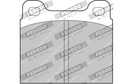 Bromsbeläggssats DS2500 FCP2H Ferodo Racing, bild 6
