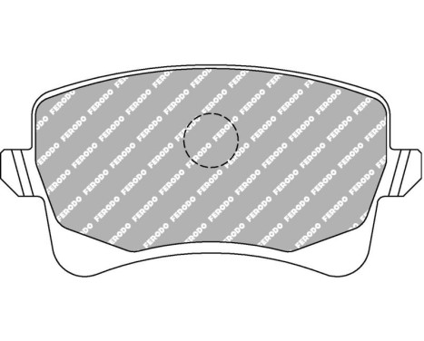 Bromsbeläggssats DS2500 FCP4050H Ferodo Racing, bild 5