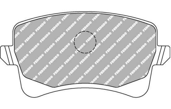 Bromsbeläggssats DS2500 FCP4050H Ferodo Racing, bild 5