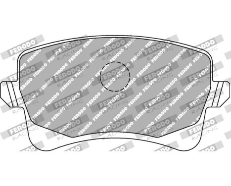 Bromsbeläggssats DS2500 FCP4050H Ferodo Racing, bild 6