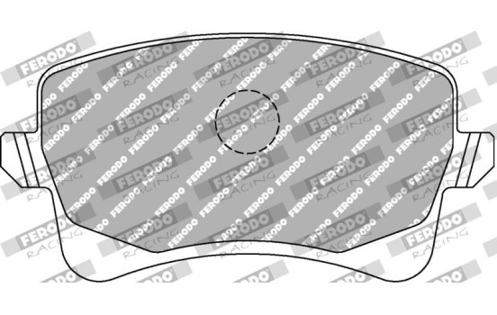 Bromsbeläggssats DS2500 FCP4050H Ferodo Racing, bild 6