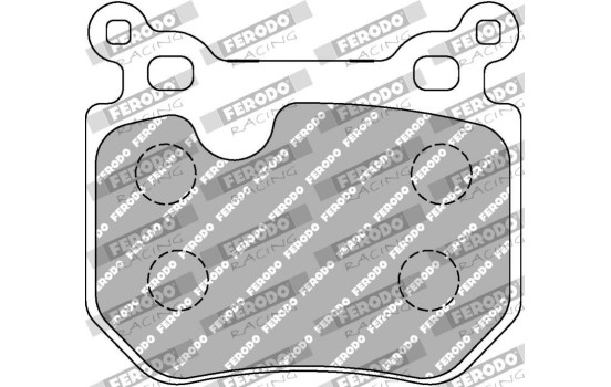 Bromsbeläggssats DS2500 FCP4217H Ferodo Racing, bild 6