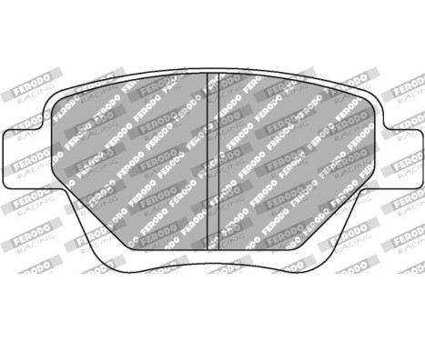 Bromsbeläggssats DS2500 FCP4316H Ferodo Racing, bild 2