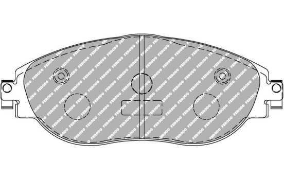 Bromsbeläggssats DS2500 FCP4425H Ferodo Racing, bild 5