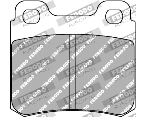 Bromsbeläggssats DS2500 FCP586H Ferodo Racing, bild 6