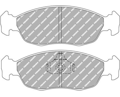 Bromsbeläggssats DS2500 FCP876H Ferodo Racing, bild 5