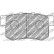Bromsbeläggssats DS2500 FCP956H Ferodo Racing, miniatyr 6