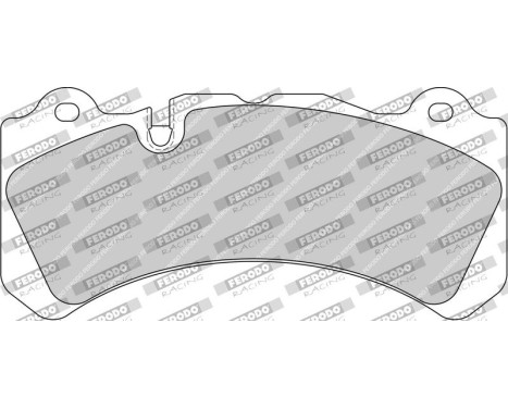 Bromsbeläggssats DS2500 FRP3098H Ferodo Racing, bild 6