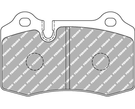 Bromsbeläggssats DS3000 FCP1348R Ferodo Racing, bild 6