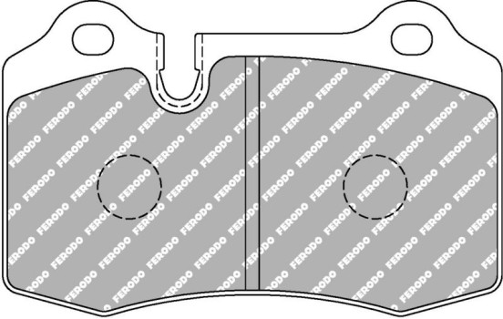 Bromsbeläggssats DS3000 FCP1348R Ferodo Racing, bild 5