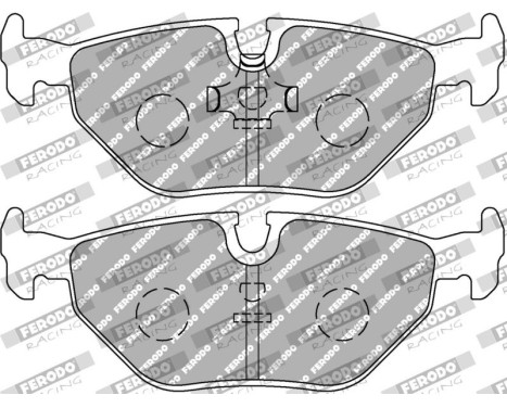 Bromsbeläggssats DS3000 FCP578R Ferodo Racing, bild 6