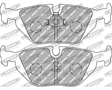 Bromsbeläggssats DS3000 FCP850R Ferodo Racing, bild 6