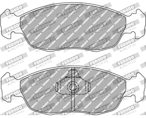 Bromsbeläggssats DS3000 FCP876R Ferodo Racing, bild 6