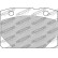 Bromsbeläggssats DS3000 FCP96R Ferodo Racing, miniatyr 5