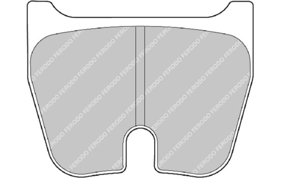 Bromsbeläggssats DS3000 FRP3023R Ferodo Racing, bild 5