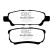 Bromsbeläggssats EBC Ultimax2 DP1563, miniatyr 2
