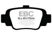 Bromsbeläggssats EBC Ultimax2 DP998