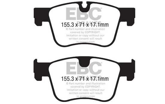 Bromsbeläggssats EBC Ultimax2 DPX2359, bild 2